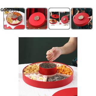 Gogo888 tazón De lonchera rojo Multi-cuadrículas Nut Servir contenedor De mantener la paz/artículos para el hogar