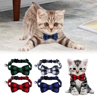ERIC1 collares encantadores para mascotas, fácil de usar, collares para gatos, collares, collares a rayas, accesorios para perros, ajustables, para mascotas, Multicolor (7)