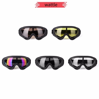 Wattle Unisex invierno a prueba de viento gafas de esquí protectoras marco de lente nuevo Moto ciclismo a prueba de polvo deportes al aire libre Snowboard gafas gafas/Multicolor (1)