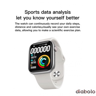 diabolo T500+Plus Smartwatch Men Women Heart Rate Monitor Sports Fitness Tracker Smart Watch IP67 Waterproof diabolo