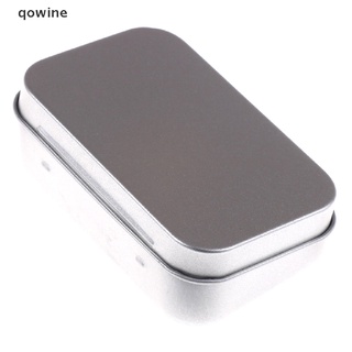 Qowine 95*60*20mm Metal Tin Flip Storage Box Case Organizer For Coin Candy Keys CL (4)