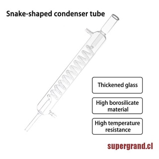 SUPGAND 1pc Chemistry Glass Condensing Tube Chemistry Extraction Tool for Home School