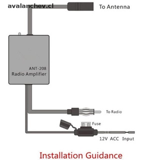 (hotsale) Car Auto Stereo FM & AM Radio Signal Antenna Aerial Signal Amp Amplifier Booster {bigsale}
