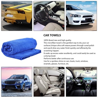 Fam 30*30 microfibra absorbente limpieza coche suaves paños de lavado toalla sin rasguños (2)