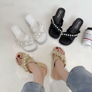 Sandalias y zapatillas para mujer S Moda verano versión Coreana 2021 Esponja De pastel De suela gruesa (4)