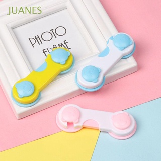 JUANES Portable Baby Cabinet Lock High quality Children Security Protector Safety Door Lock Anti-theft Lightweight Anti-pinch Plastic Multifunction Baby Care Infant Safety Lock