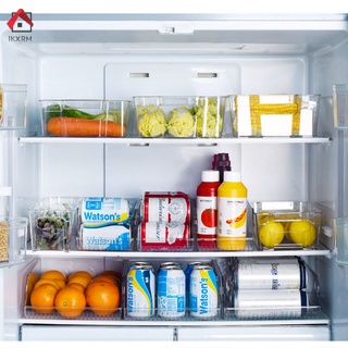 Ikxrm rrefrigerador caja de almacenamiento tipo cajón transparente para el hogar de la cocina de huevo de alimentos de espuma (6)