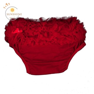 ropa interior para bebé/niña baberopaña pañal bloomers s (rojo)