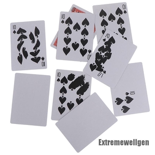 Trucos mágicos 0205 trucos De magia con estampado rápido tarjetas Gimmick