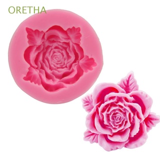 oretha cupcake rosas flores azúcar decoración de pasteles herramientas de silicona molde de boda pastel de arcilla fondant creativo artesanía chocolate diy hornear/multicolor