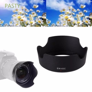 PASTY Durable lente de la cámara capucha EW63C lente protetor lente capucha EF-S 18-55mm ABS f/3.5-5.6 negro EW-63C/Multicolor