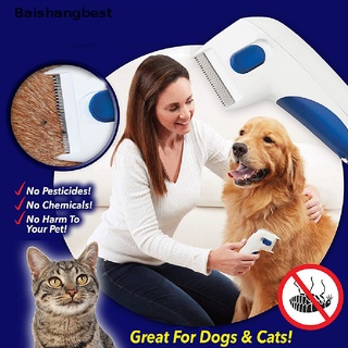 [bsb] peine limpiador de pulgas para mascotas/herramientas de limpieza de perros/gatos/cepillo de limpieza de perros/gatos