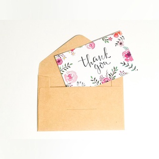 spacefication 30pcs 3.5x2.1inch hecho a mano con paquete de amor insertos patrón de flores gracias por su pedido regalo para pequeñas empresas etiquetas de felicitación minoristas en línea apreciar tarjetas (6)