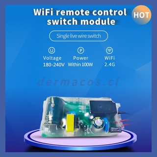 ewelink wifi interruptor de luz módulo 180-240v diy única modificación de fuego sin alambre neutro necesario cos