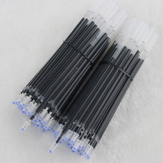 2 colores negro/azul Gel escritura 0,5 mm bolígrafos recargas bola