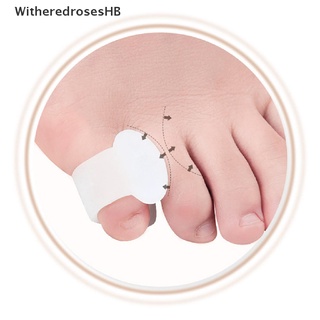 (witheredroseshb) 1 par de dedos del pie pequeño pulgar gel de silicona juanete protector cuidado del pie separador de dedos en venta (4)