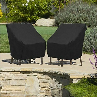 cubierta de la silla del jardín al aire libre impermeable protector solar a prueba de polvo terraza jardín cubierta protectora (2)