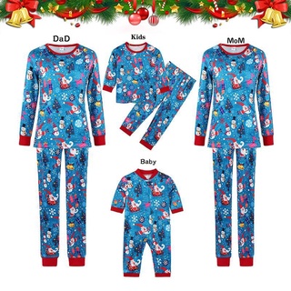 Nuevo pijamas de la familia Casual ropa traje mamá y yo navidad coincidencia pijamas conjunto de ropa de dormir de la familia conjunto de ropa de navidad