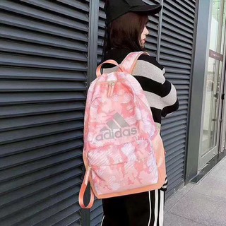 Rosa bolsas de color Adidas rosa estudiante bolsa de deportes y Casual mochila Beg escuela bolsa de hombro bolsa de viaje Pack de las mujeres bolsa