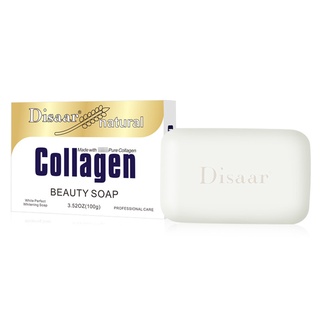 ❀ifashion1❀100g Collagen Handmade Soap Face Cleaning Anti-wrinkle Anti-aging Skin Care (2)