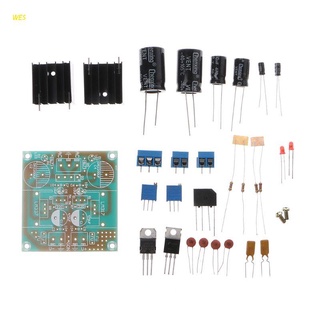 Wes fusionado LM317+LM337 Postive negativo Dual tarjeta adaptador de alimentación piezas electrónicas DIY Kit (1)