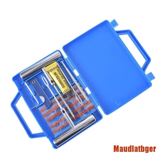 Maudlatbger - Kit de reparación de pinchazos para coche, furgoneta, motocicleta, bicicleta, herramientas de reparación
