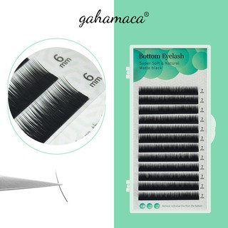 Bottom Lashes Extension 5-7mm J C Curl 0.7 0.10 Soft Individual Natural Bottom Lashes Mink Makeup