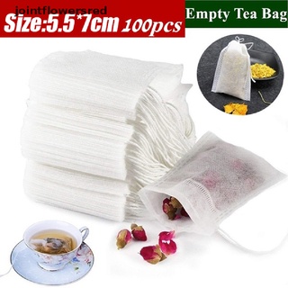 nuevo stock 100x bolsas de té de grado alimenticio vacío perfumado bolsas de té infusor sello filtro de papel caliente