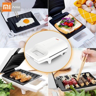 * Xiaomi Youpin Pinlo PL-S042W1H Mini 420W Sandwich máquina antiadherente cocina Breafast pan Maker tostadora Maker Fying huevo máquina (1)