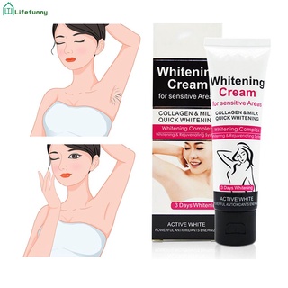 Aichun Skin Armpit Whitening Cream Skin Lightening Bleaching Cream For Underarm Dark Skin Whitening Intimate Body Lotion lifefunny