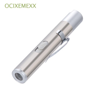 OCIXEMEXX Multifunction Laser Pointer Mini Pet Toy Flashlight Portable Ultraviolet Rays Counterfeit Detector Rechargeable Funny Cat Stick
