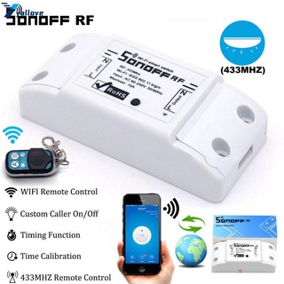 Sonoff Basic RF Smart Home WiFi Módulo De Interruptor Inalámbrico Para Apple Android APP Control yallove (1)