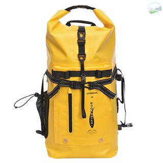 35L impermeable mochila seca bolsa de motocicleta bolsa de equipaje para kayak paseos en bote natación senderismo Camping viaje playa