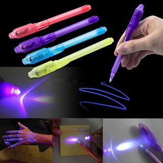 Bolígrafo de tinta Invisible con luz UV/marcador mágico/regalo/papelería escolar para estudiantes (1)