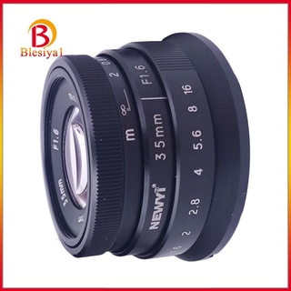 [BLESIYA1] Lente de cámara fija Manual de 35 mm f/ APS-C para Canon EOS M M2 M5 M6 (5)
