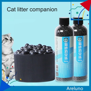 areluno.cl 300g gatos cuentas de arena eliminación de olores aire fresco mascotas suministros para gatos excremento fresco desodorantes para cachorro