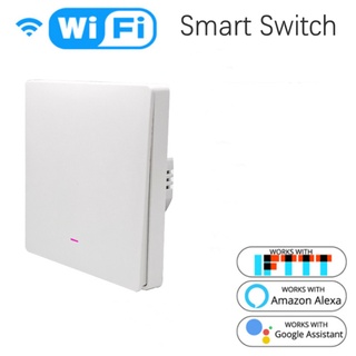 Tuya WiFi Smart Wall Light Switch Neutral Wire Required Multi-control Association in Smart Life App Works with Alexa (5)