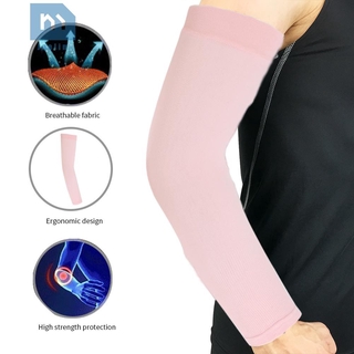 Jae 2 pzs mangas de brazo para deportes al aire libre transpirables protección UV/codo para ciclismo
