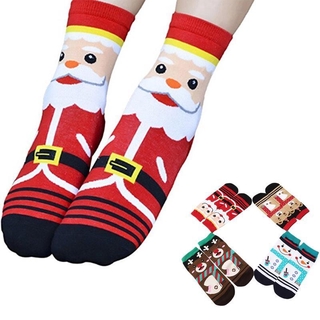 lindo suave transpirable de dibujos animados calcetines de navidad accesorios de navidad (1)