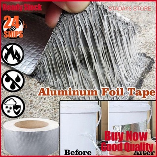 Stadays 1PCS cinta de aluminio Super fuerte papel de aluminio Butyl pared grieta impermeable autoadhesiva reparación de techo Q0G7 (1)