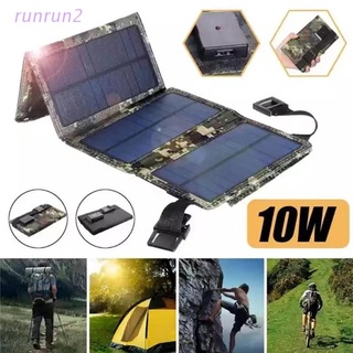 RUN 20W 5V USB 18V DC Salida Portátil Panel Solar Cargador Impermeable Plegable Camping De Viaje