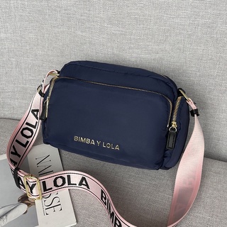BIMBA Y LOLA Nylon Crossbody Bag Women' S Handbags Luxury Designer Brand Messenger Bag for Women