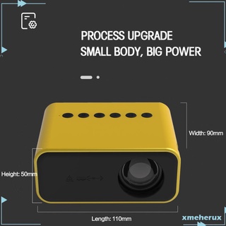 Mini Proyector Portátil Miniatura 18W 1080P Para Familia Cine En Casa Negocio