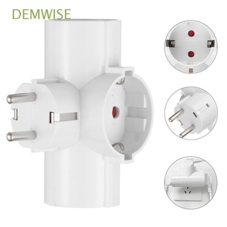 DEMWISE 16A 250V Wireless Power Socket Adapter Extended Socket Converter European German EU France Standard Wall Travel Plug Home 1 to 3 Way