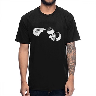 Django Reinhardt Gypsy Jazz Guitarist Smoke Guitar Tee Shirt Male Fashion Streetwear 100% Cotton T Shirt