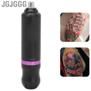 Jgjggg Máquina De tatuaje inalámbrica/aleación De aluminio/Cartucho/agujas/interfaz RCA (4)