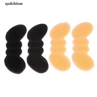 qukiblue 1 par de plantillas de tacón alto de mariposa de silicona para talón, protector de talón cl