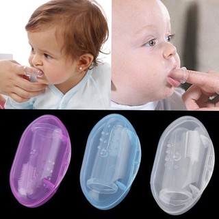 cepillo de dientes de silicona suave para niños/cepillo de dientes masajeador de goma