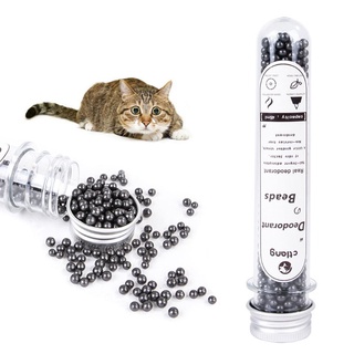 Good 45ml Cat Litter Deodorant Bead Activated Carbon Removing Tight Odor Air Fresh (5)