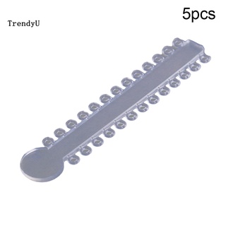 trendyu 5pcs ortodoncia dental elastomeric ligature tie anillo bandas elásticas (2)